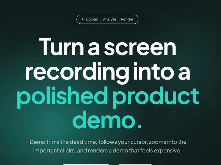 iDemo — Turn recordings into interactive demo image 1