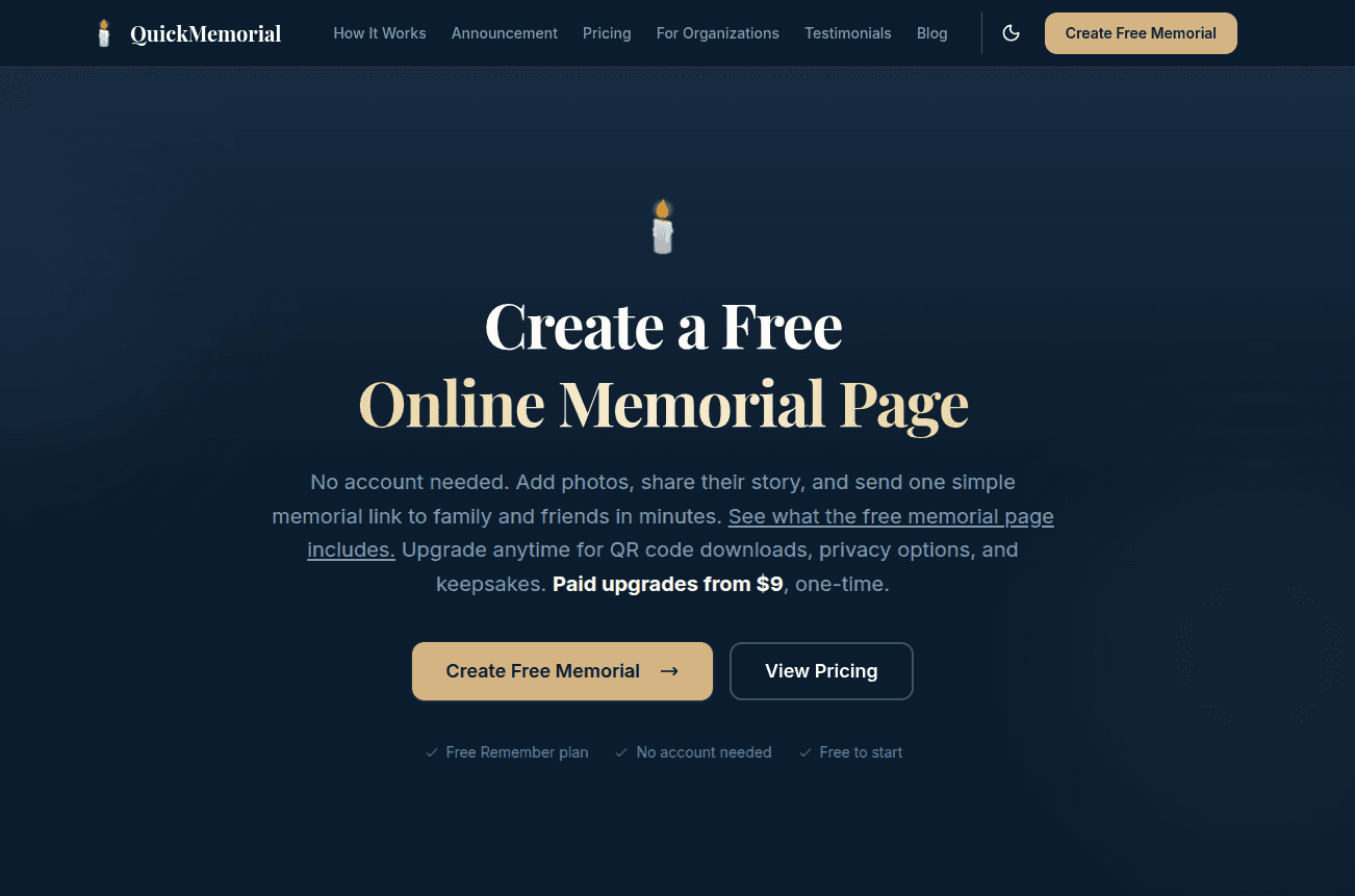 QuickMemorial image 3