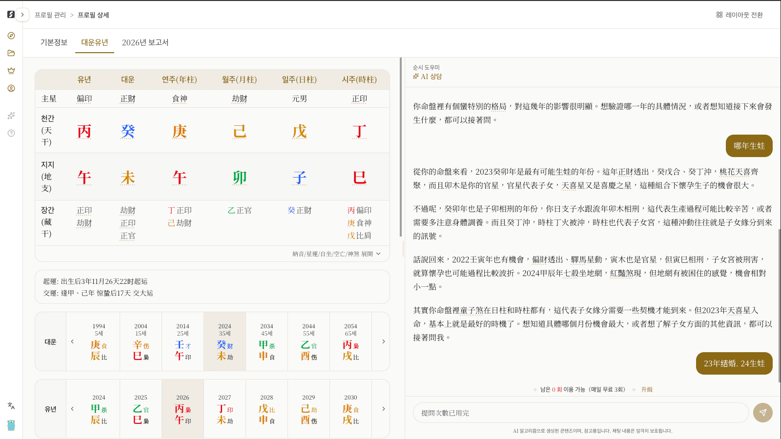 Shunshi.AI — AI Bazi Reader in 5 Languages image 3