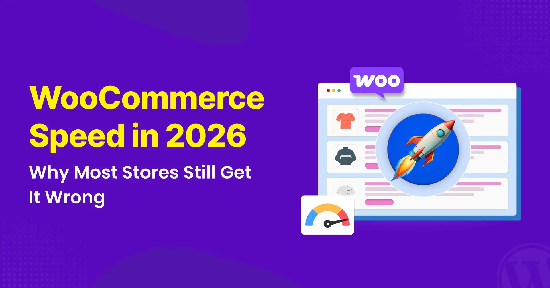 WooCommerce Speed in 2026: Why Most Stores Still Get It Wrong
