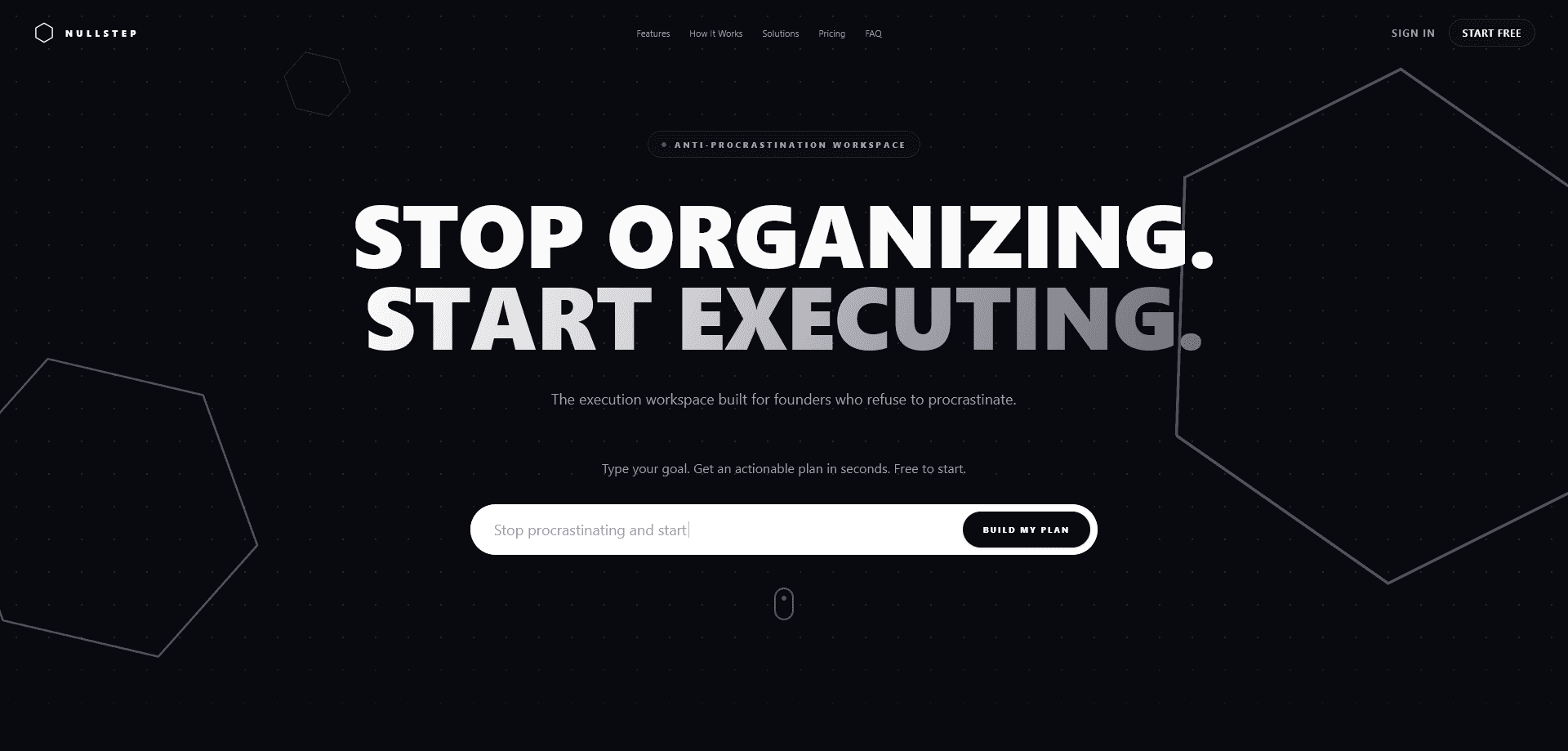 Nullstep | Anti-Procrastination Workspace image 2