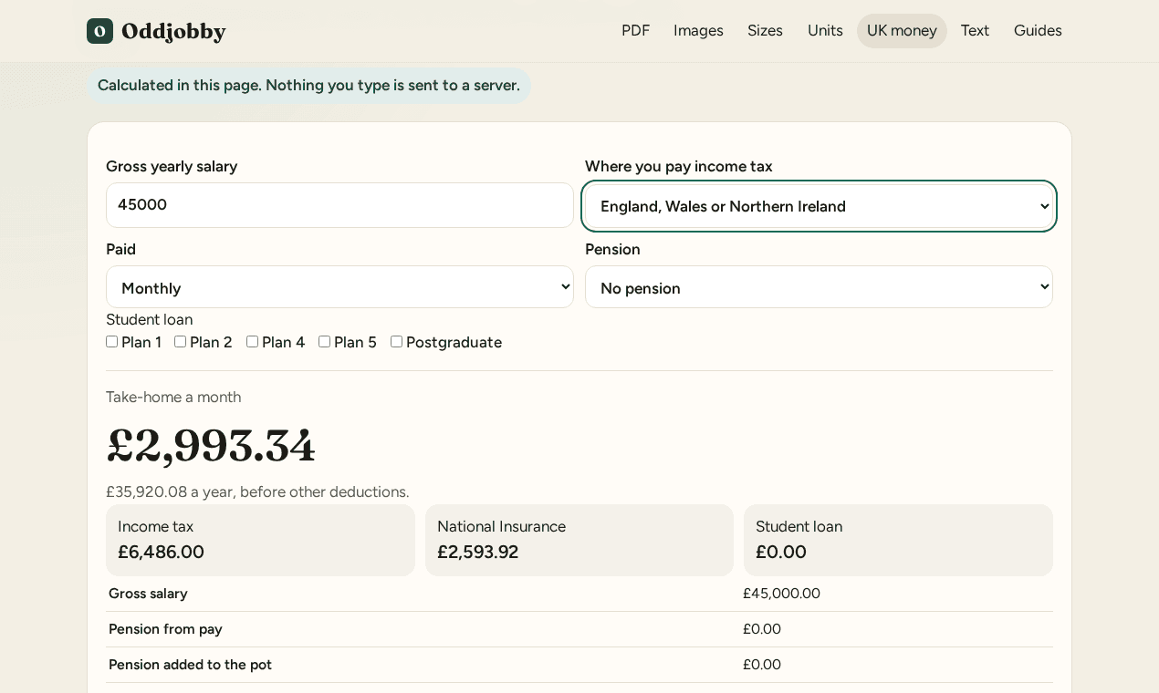 Oddjobby: free PDF, image and UK money tools image 2