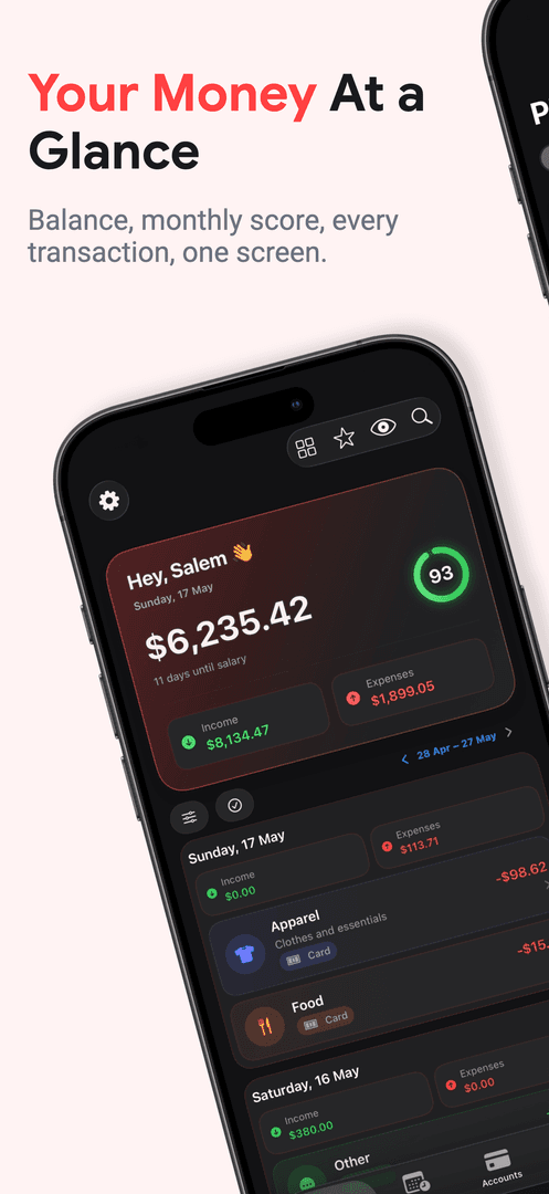‎Budgie: Budget & Money Tracker image 1