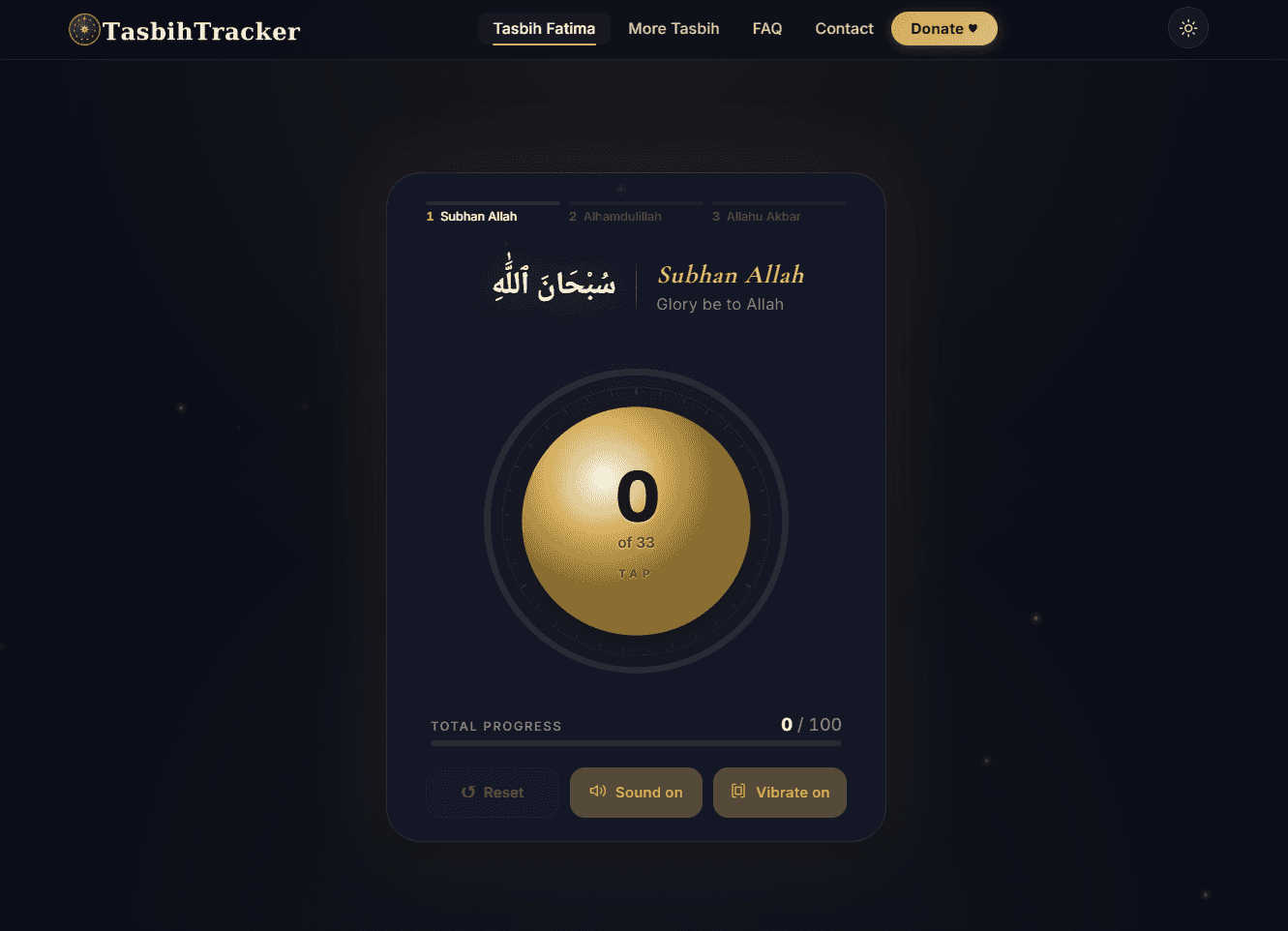 Tasbih Tracker image 1