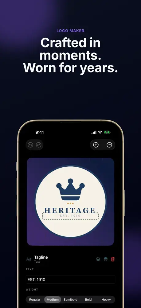 ‎LogoForm: Logo Maker & Design App image 1