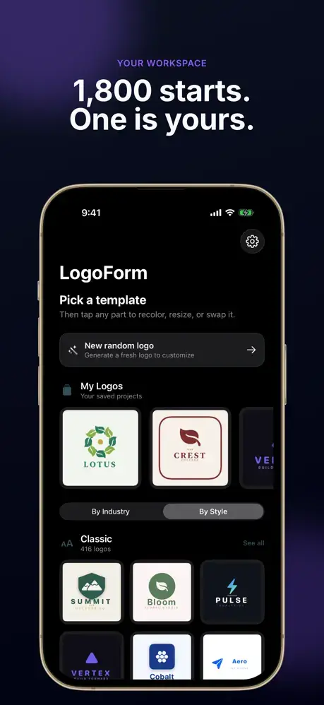‎LogoForm: Logo Maker & Design App image 2