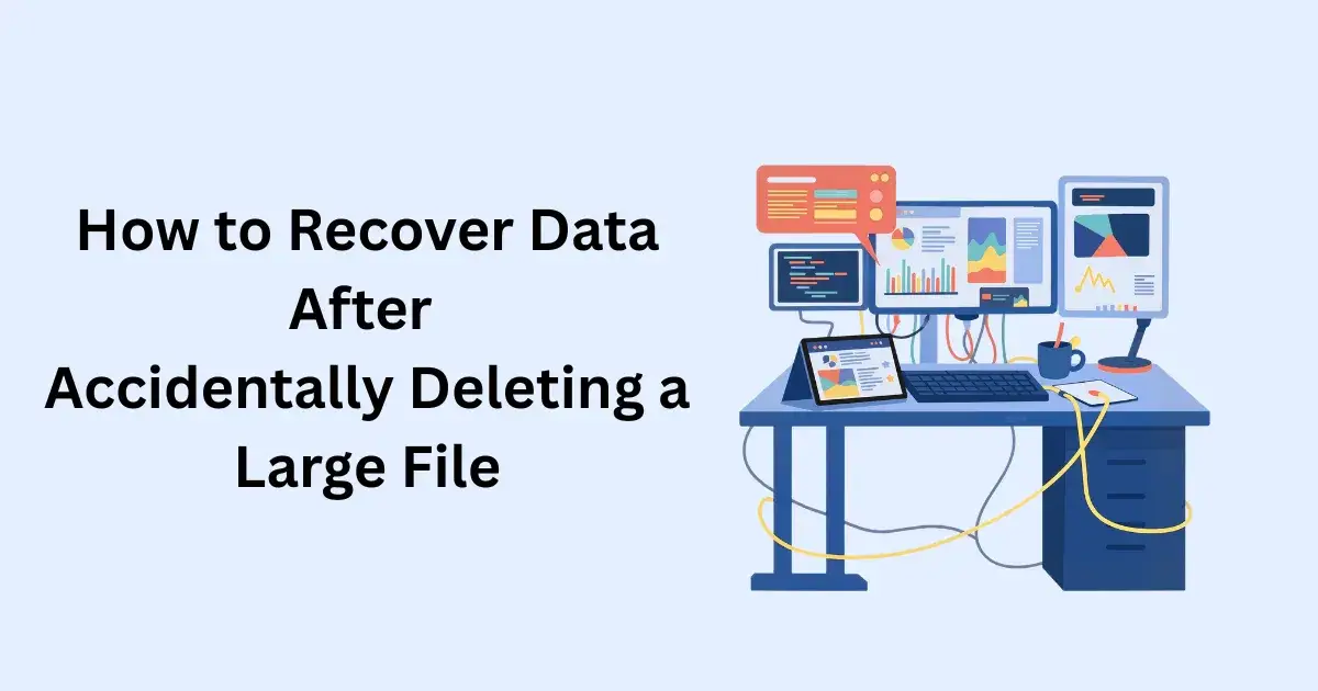 How to Recover Data After Accidentally Deleting a Large File