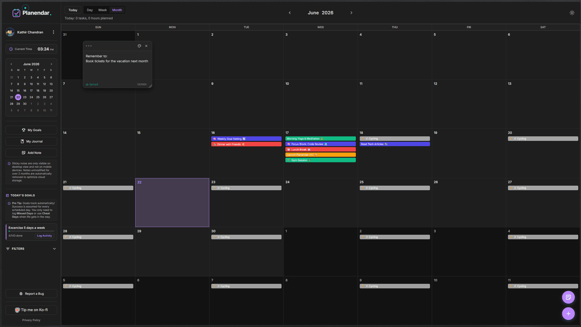 Planendar image 3