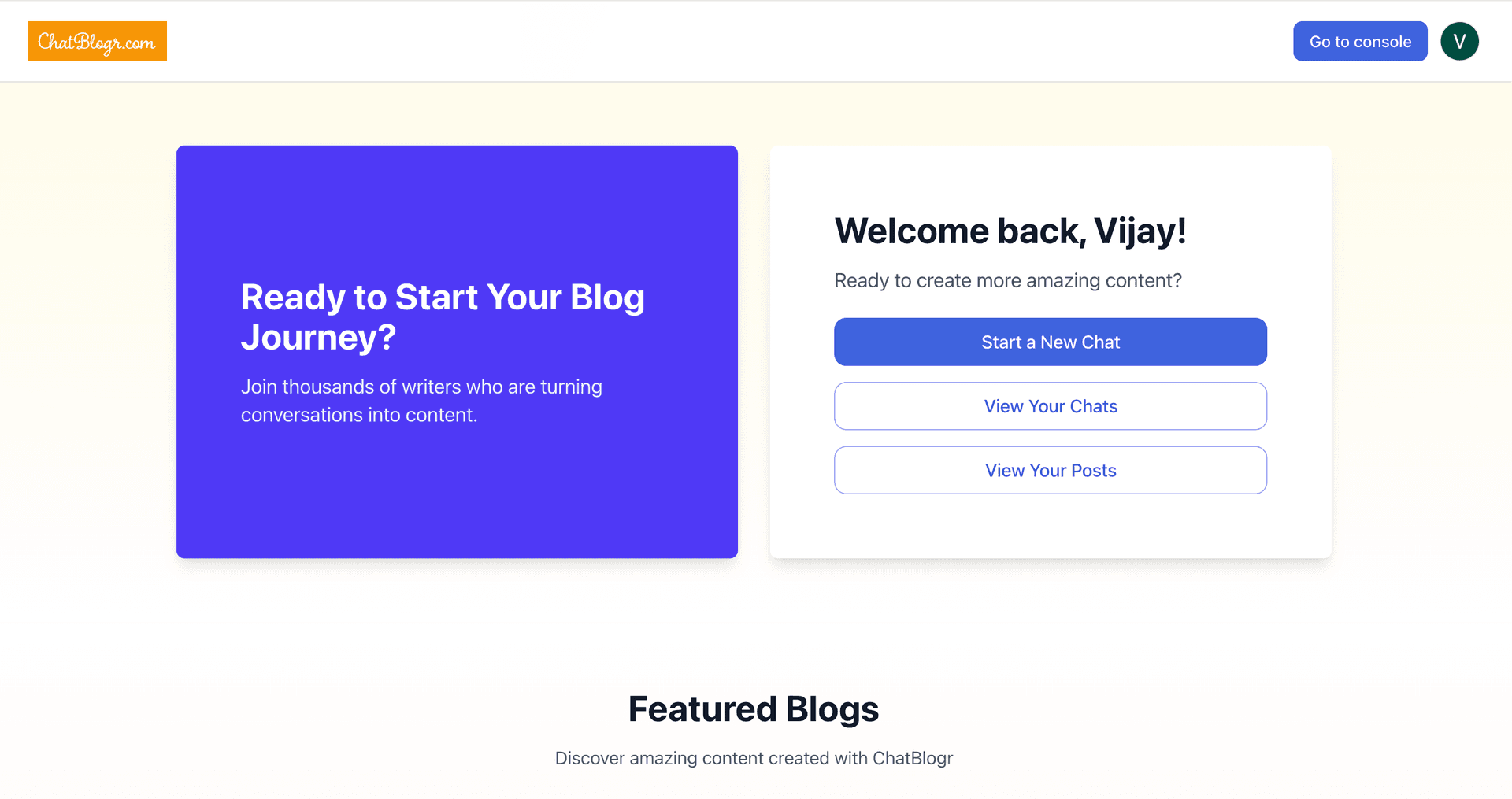Chat to Blog image 1