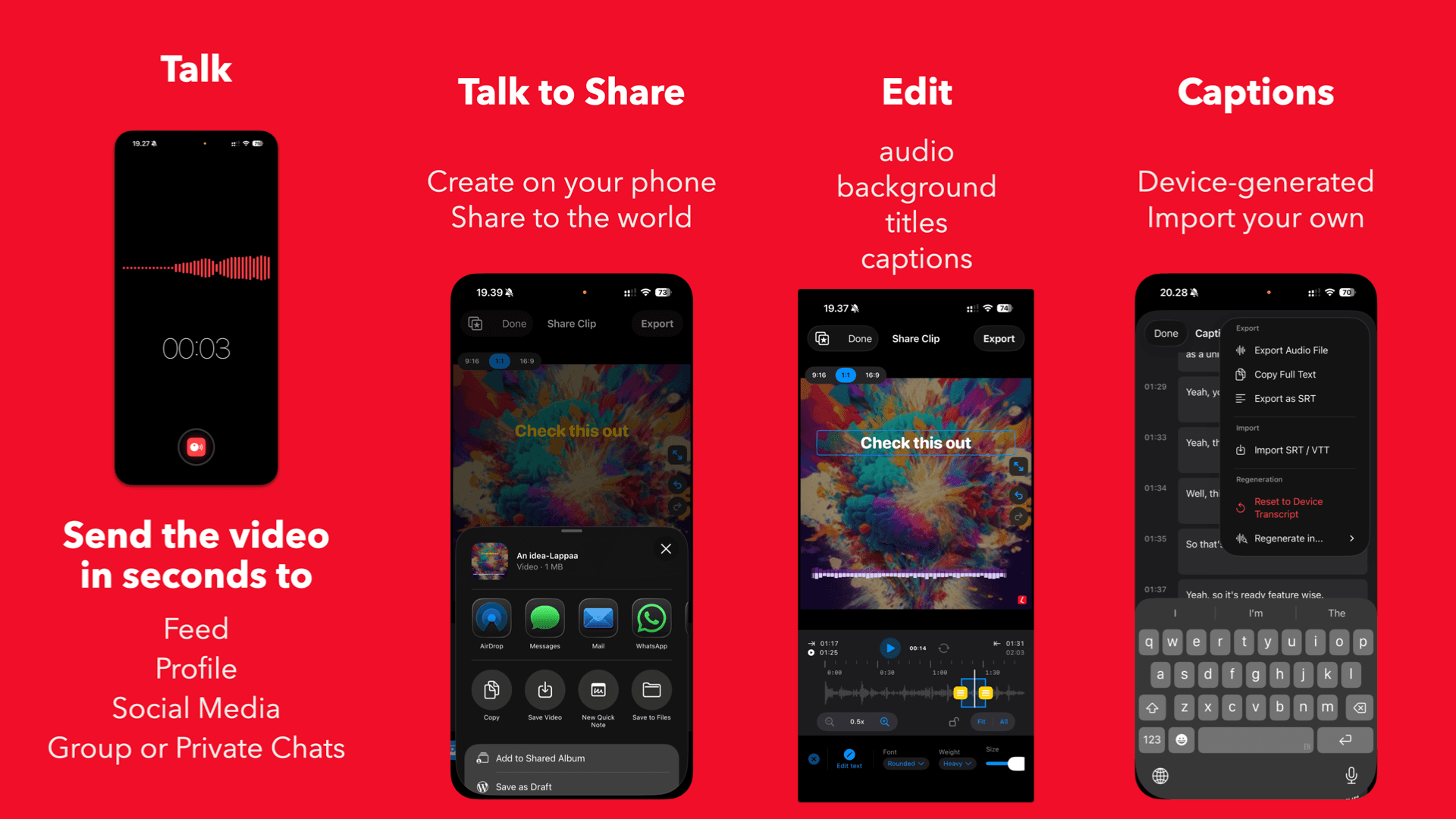 ‎Lappaa: Audio & Video Editor App image 2