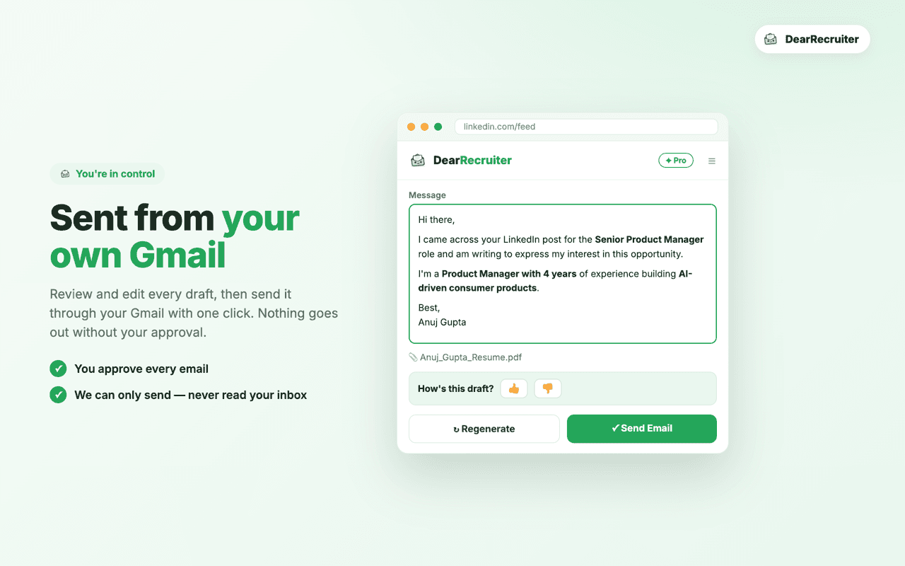 DearRecruiter image 4