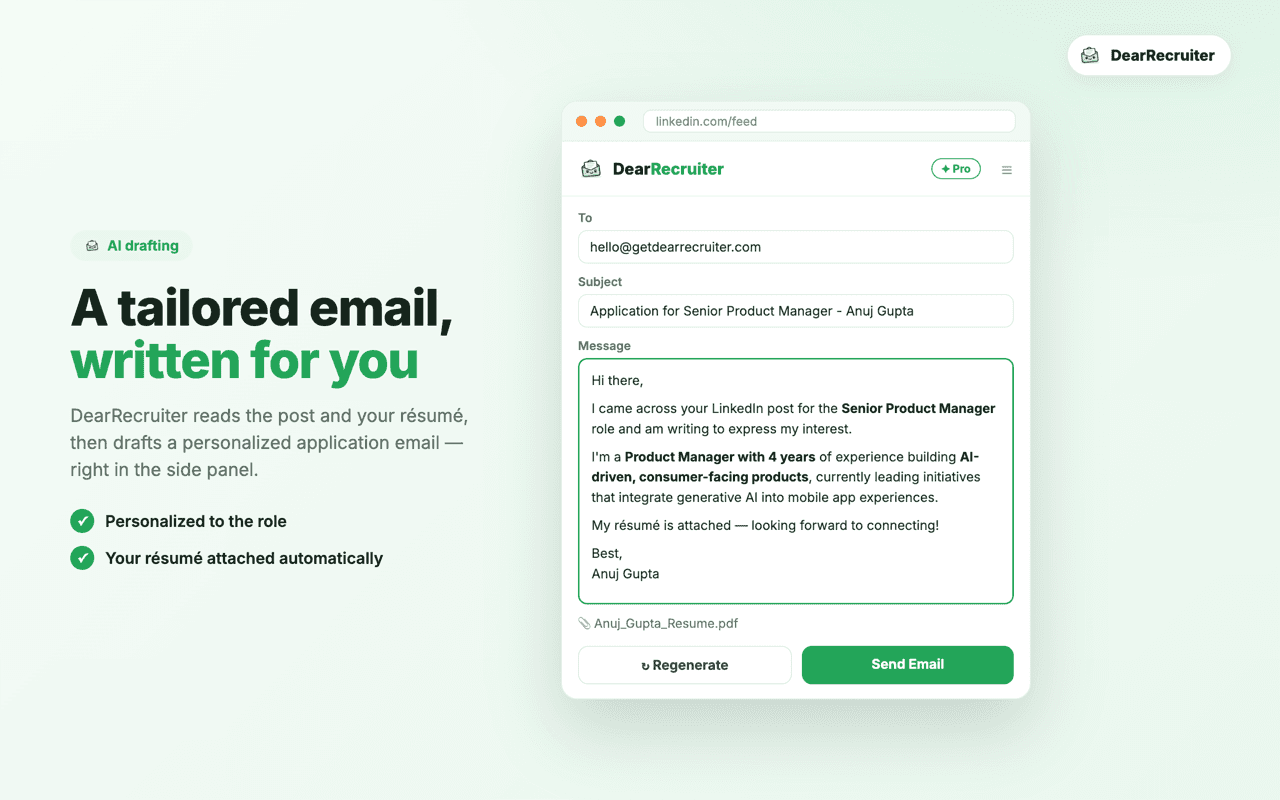 DearRecruiter image 3