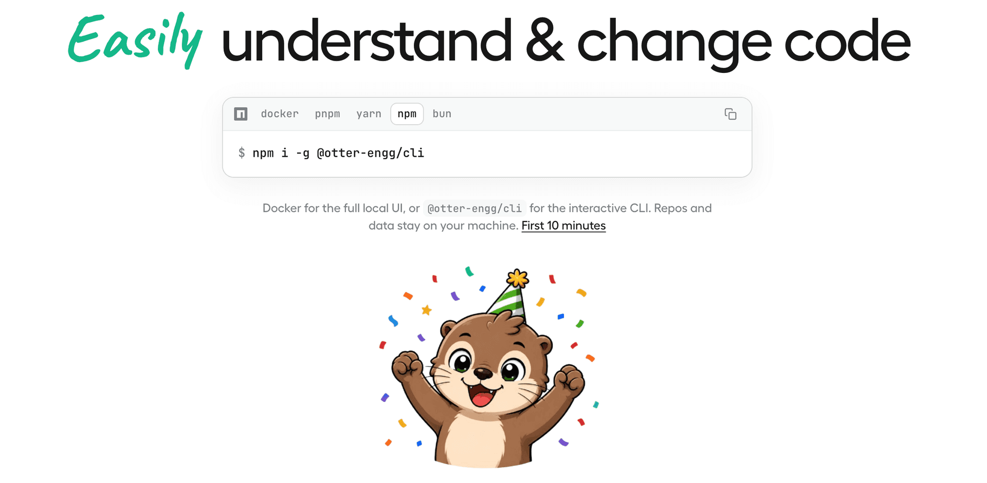 Otter - Self-hosted engineering intelligence image 1