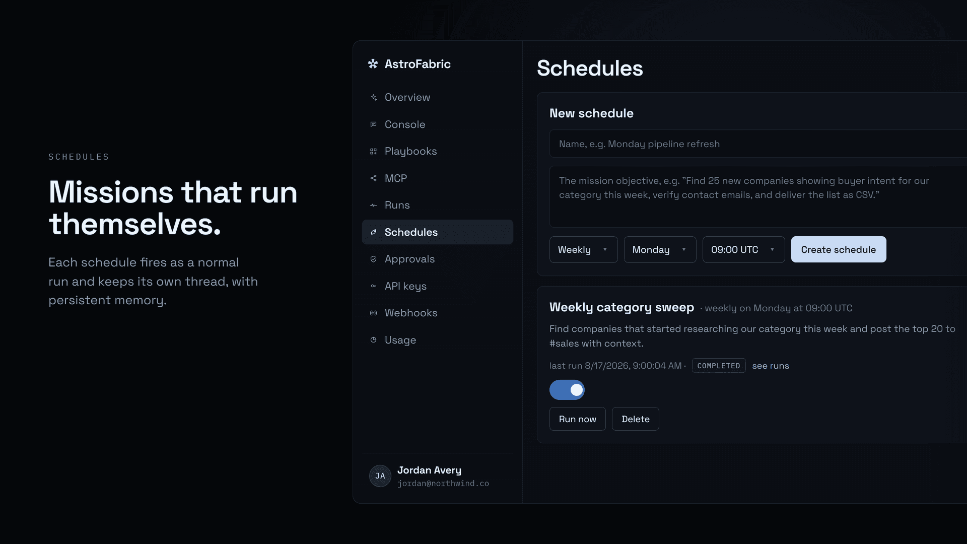 AstroFabric | Agentic AI Operating System image 3