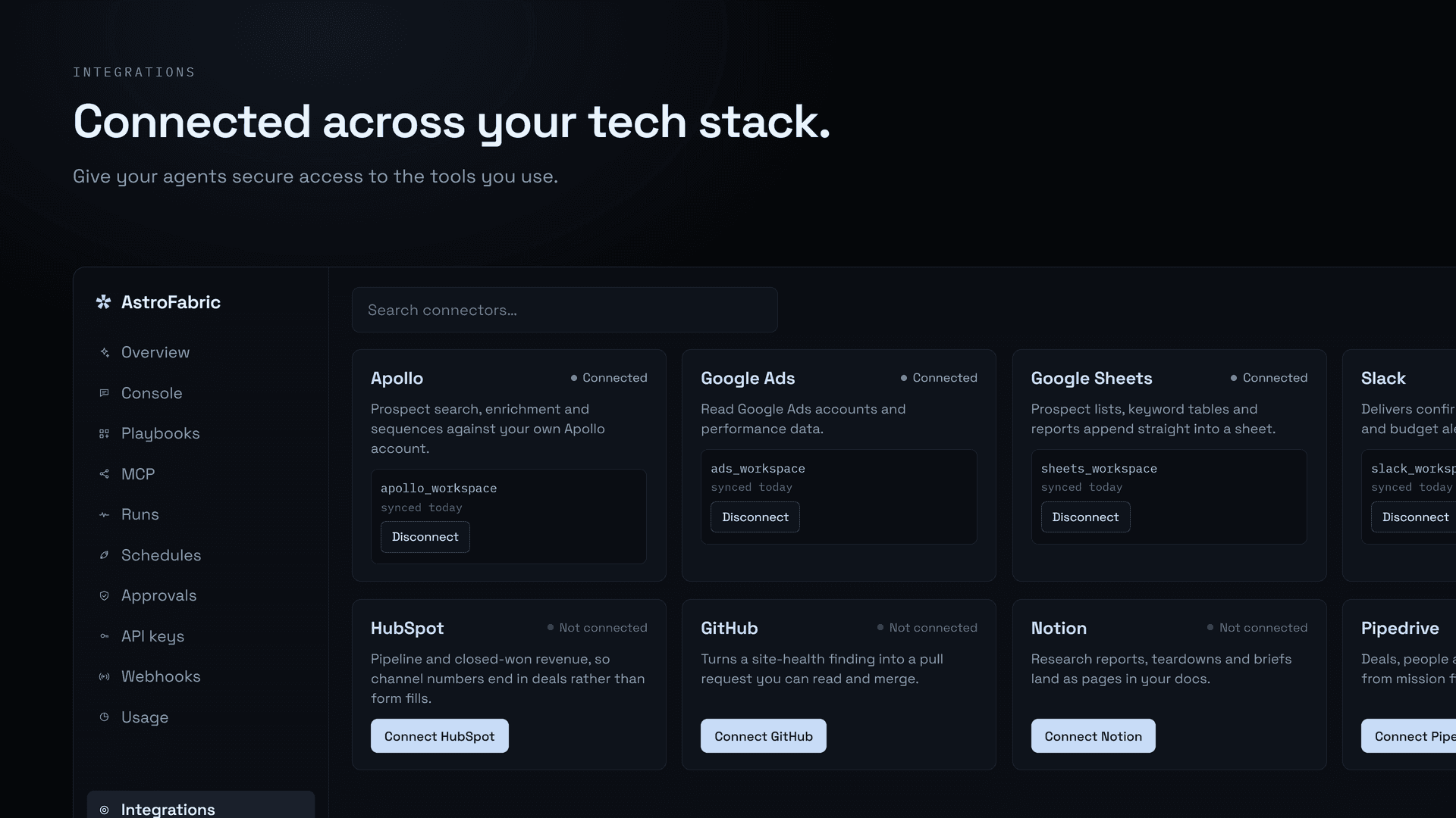 AstroFabric | Agentic AI Operating System image 2