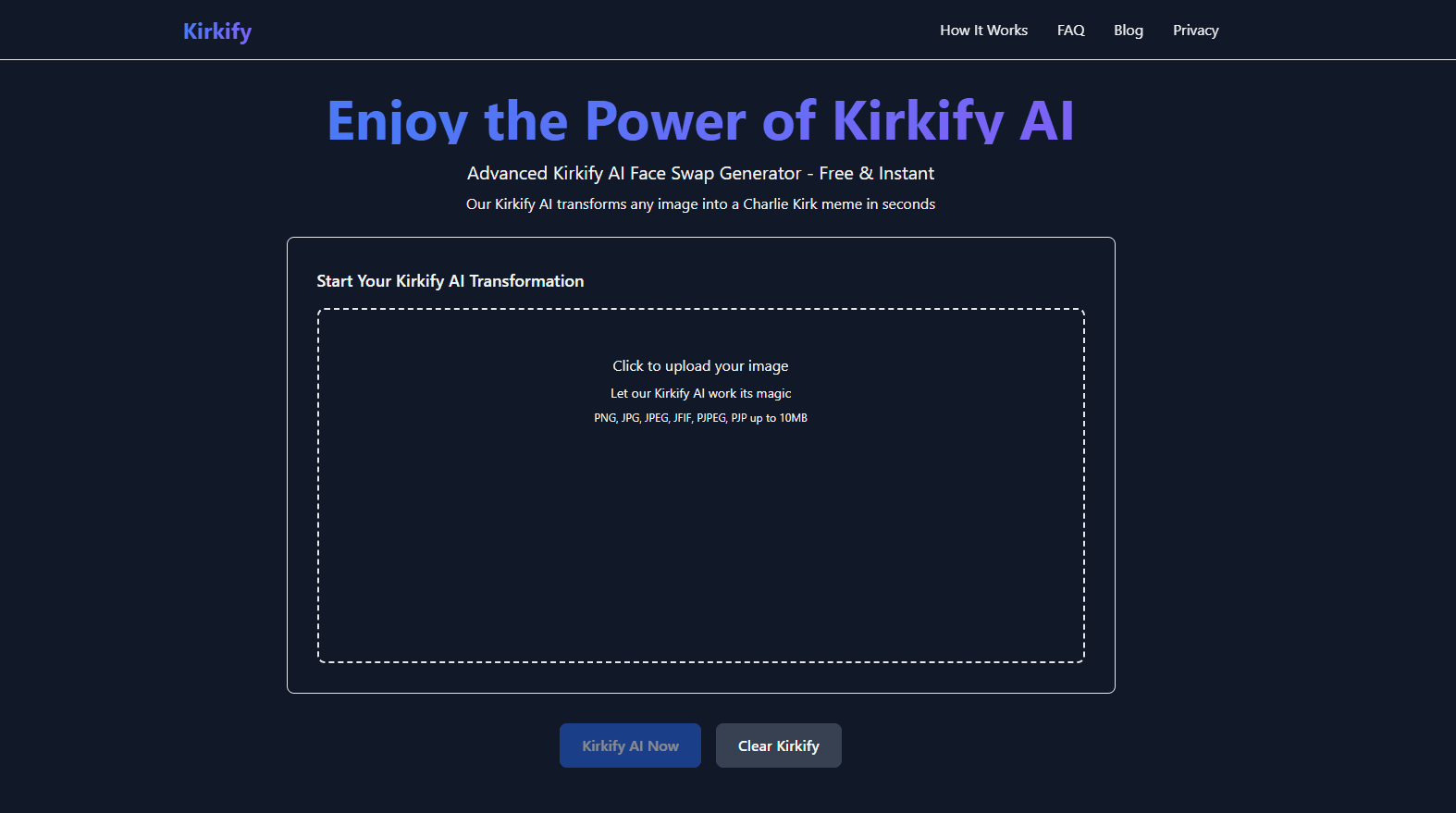 Free Kirkify AI Generator image 1
