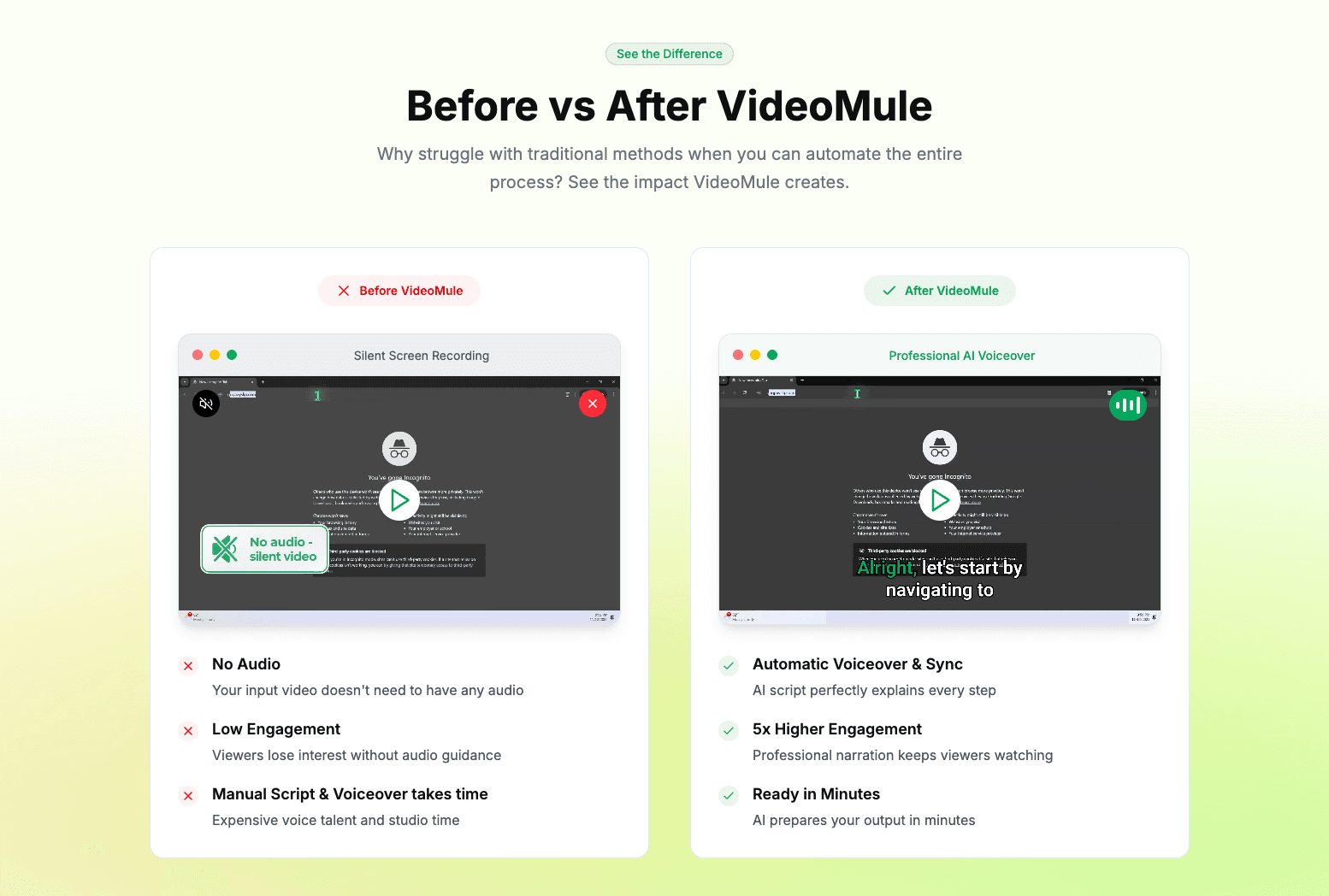 VideoMule - SaaS Demo Videos in under 1 min image 2