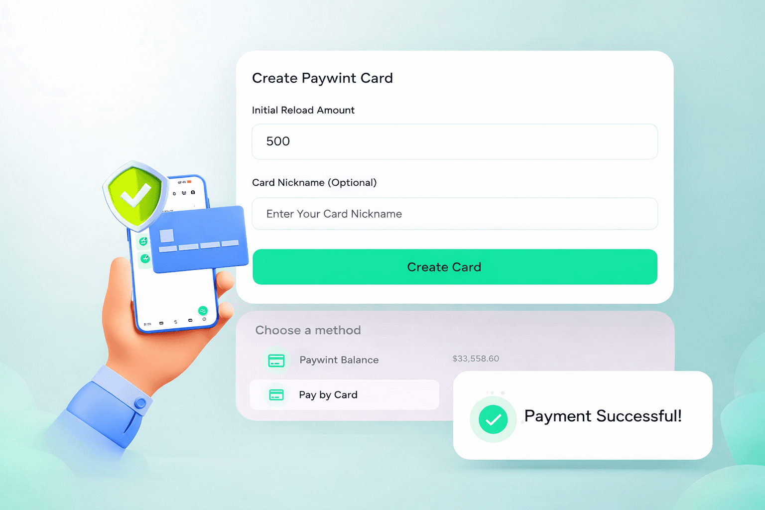 Paywint Virtual Card image 1