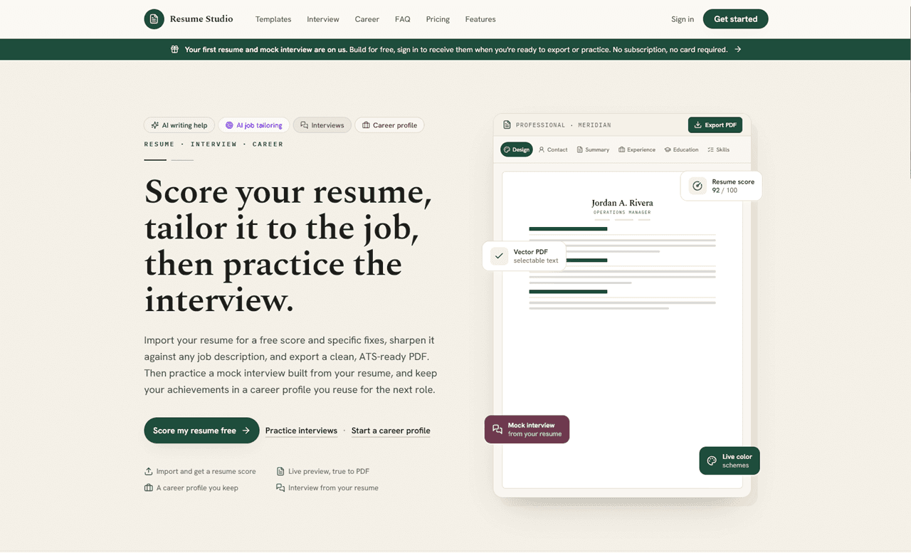 Resume Studio image 1