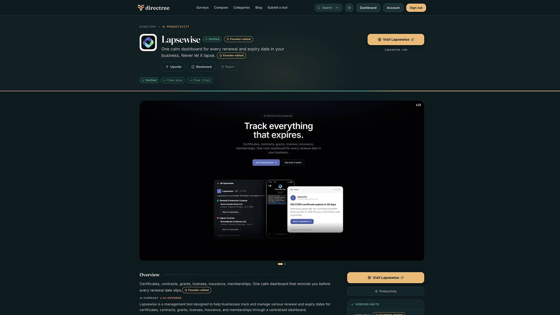 directree – the honest software directory image 2
