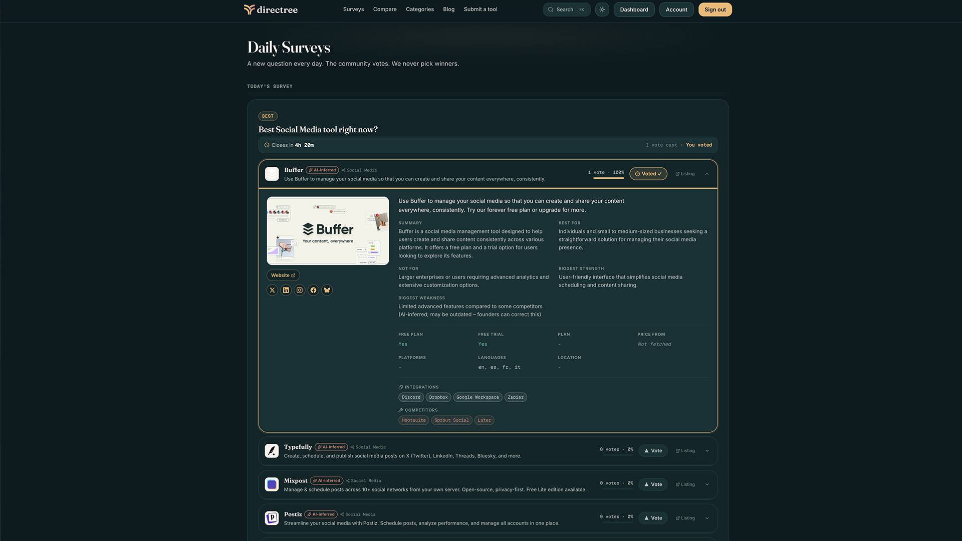 directree – the honest software directory image 4