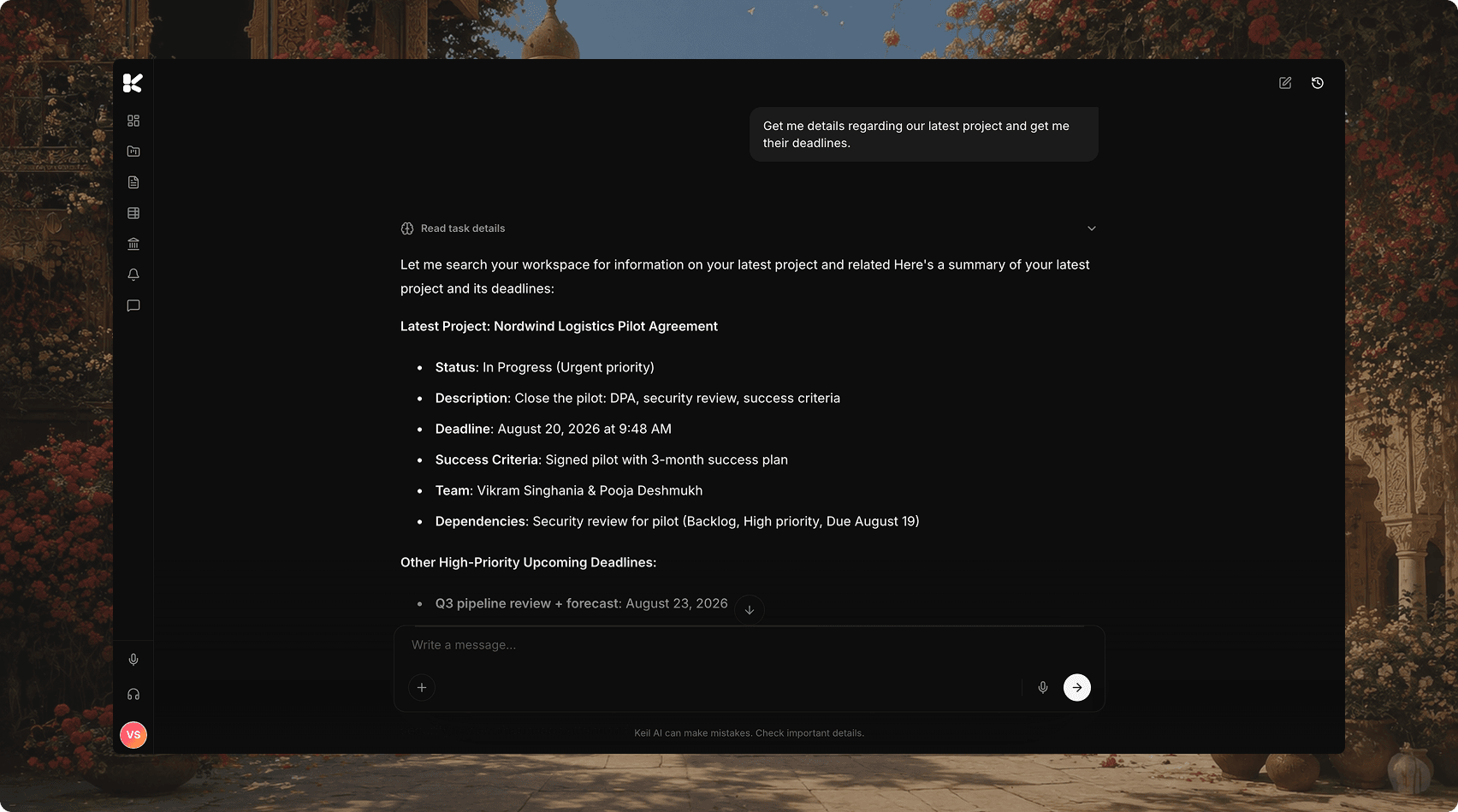 Keil HQ - AI Native Operating System for Work image 2