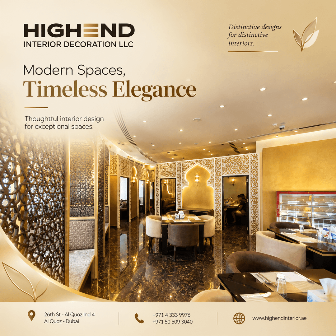 High-End Studio Interior Decoration LLC image 2