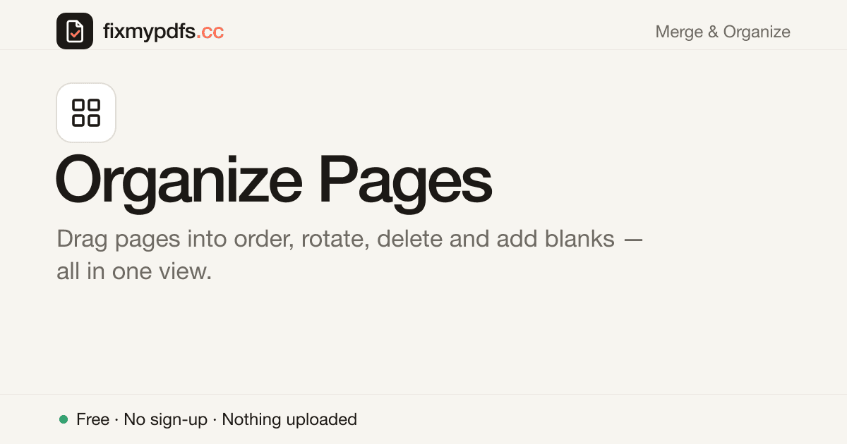 FixMyPDFs: Free Online PDF Editor image 5