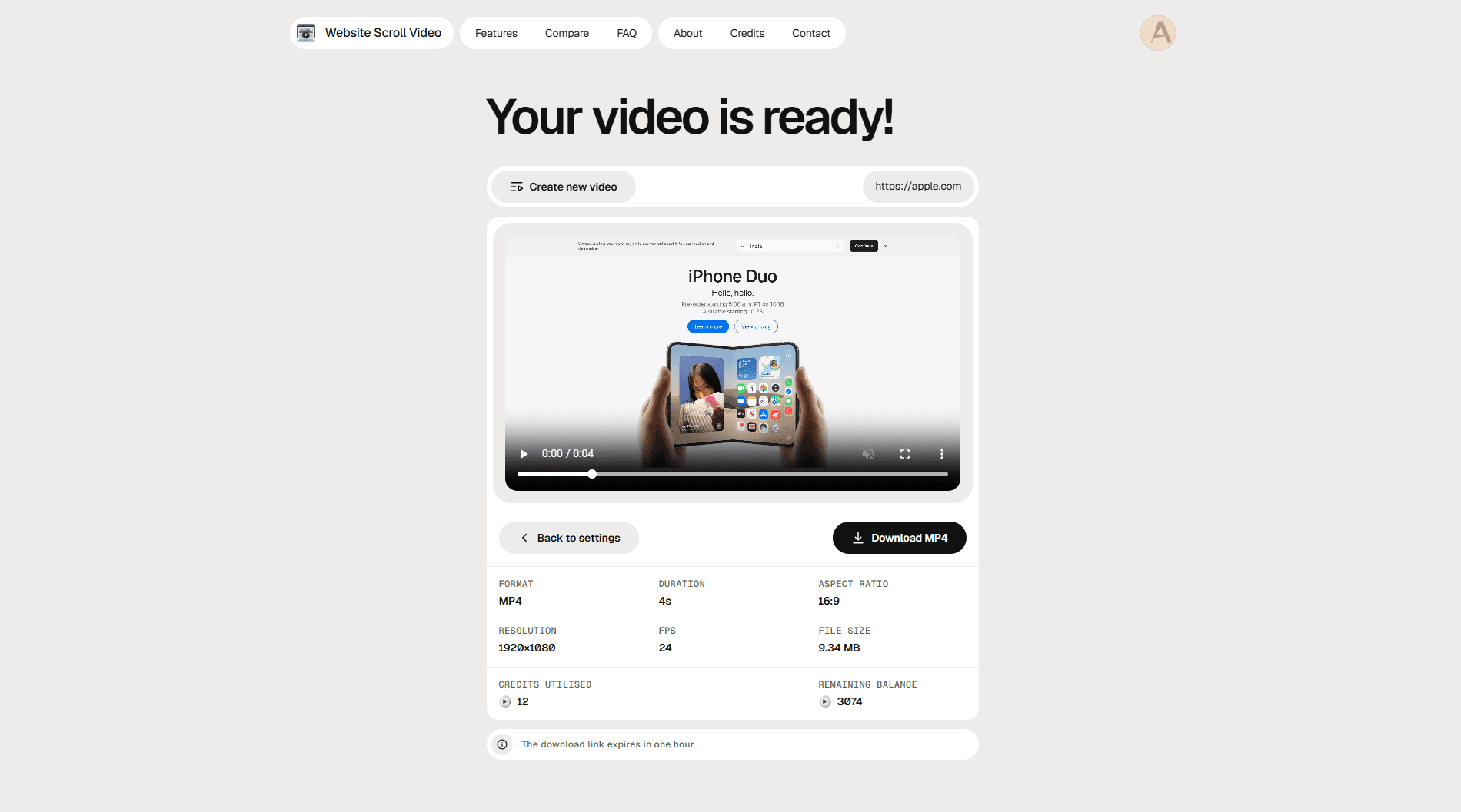 Website Scroll Video image 4
