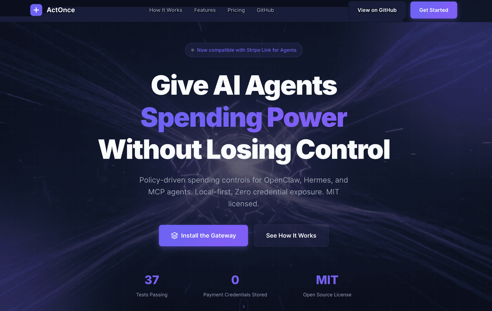 ActOnce Spend Gateway image 3