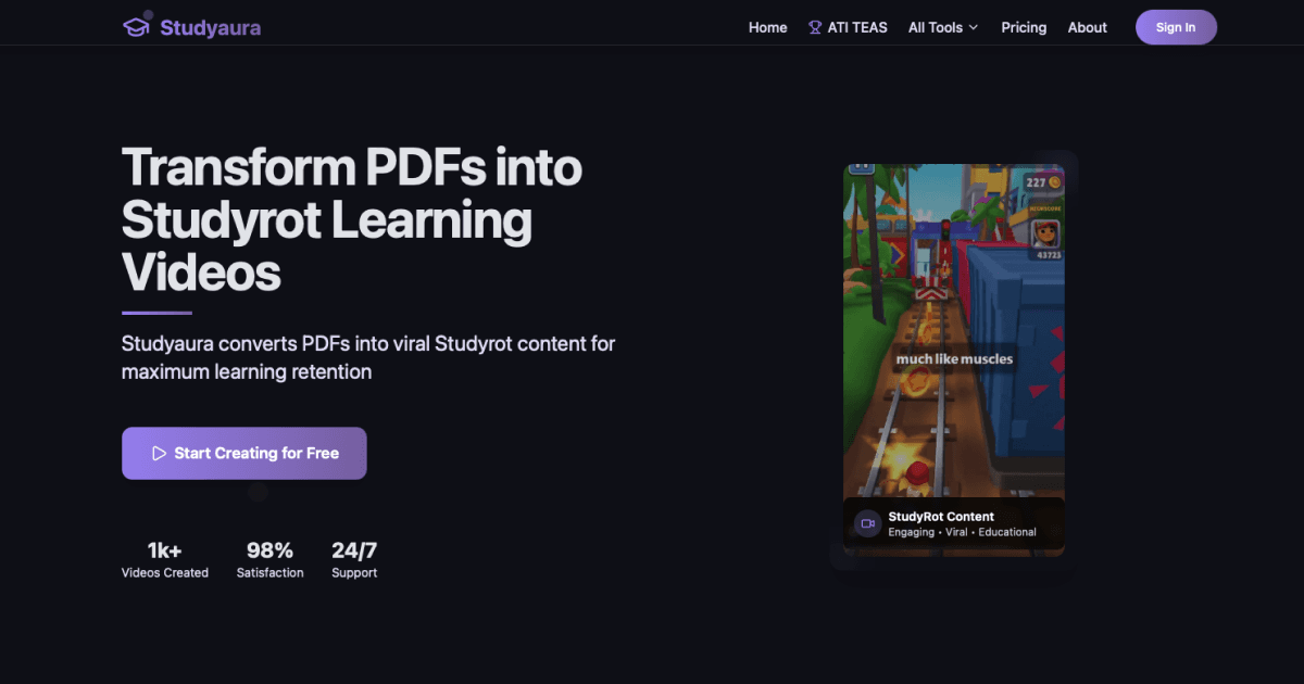 Studyaura.app image 1