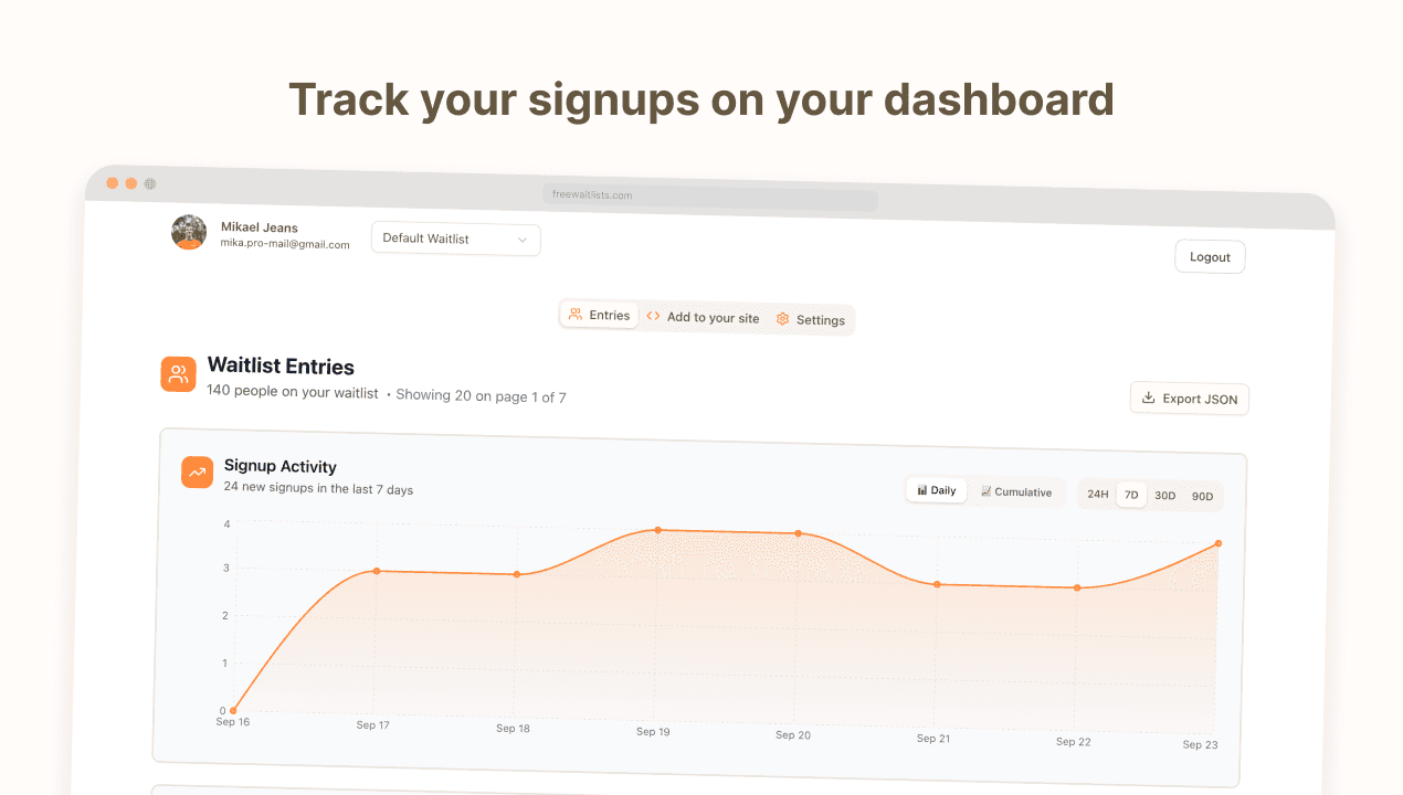 FreeWaitlists image 1