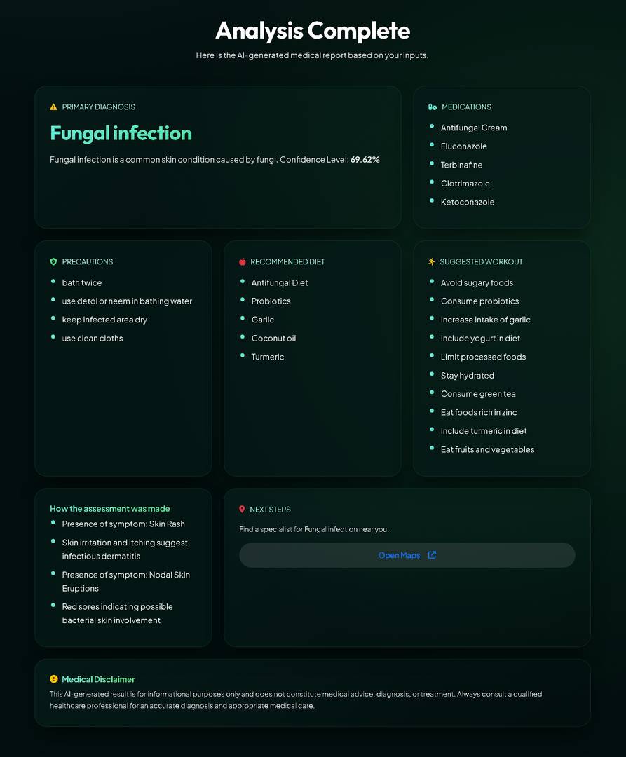 HealixAI – AI-Powered Healthcare Assistant image 3