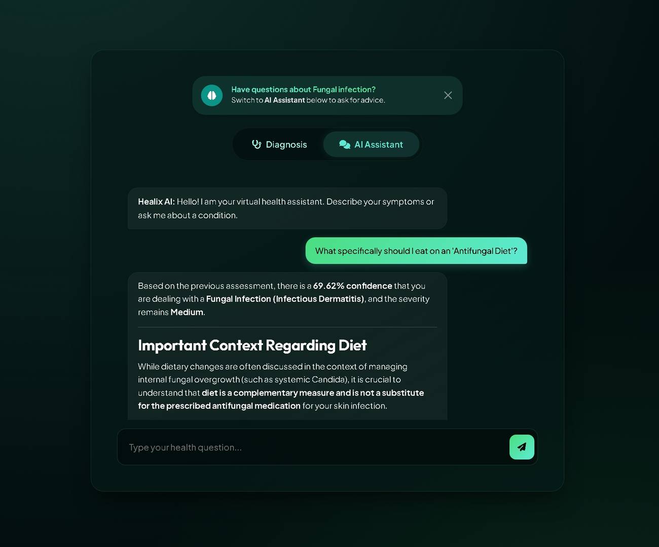 HealixAI – AI-Powered Healthcare Assistant image 4