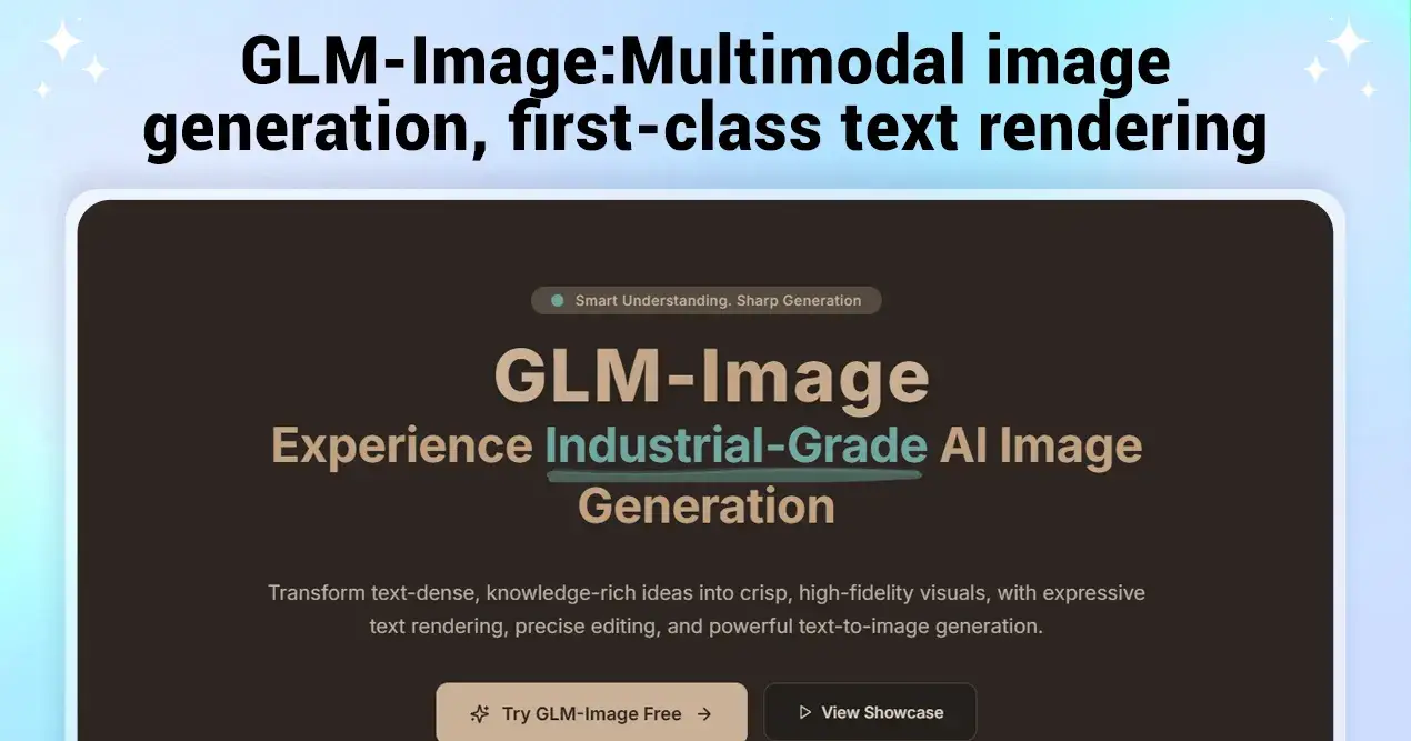 GLM-Image: Exploring a Multimodal Model for Text-to-Image Generatio