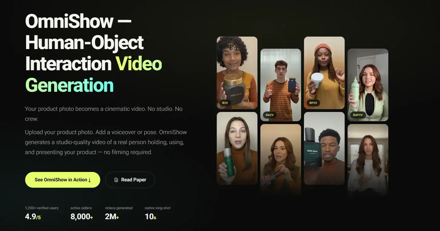 Omnishow — AI-Powered Content Creation Platform
