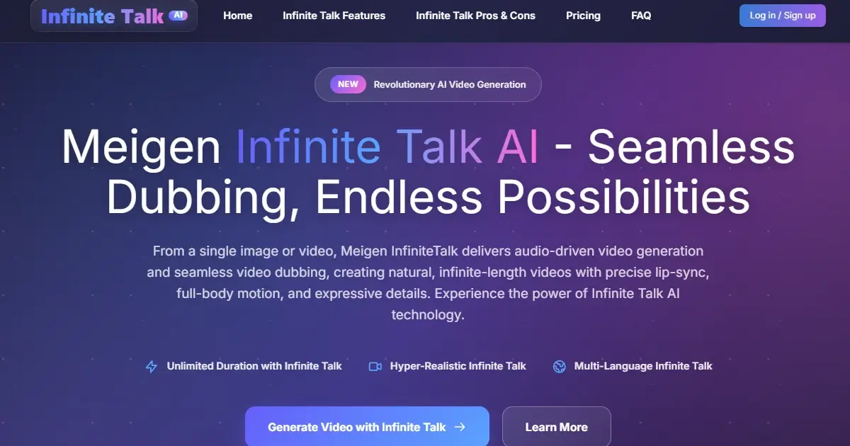 Infinite Talk AI image 2