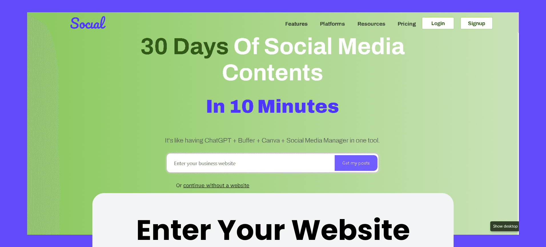 Indzu Social- Best AI Social Media Management image 2