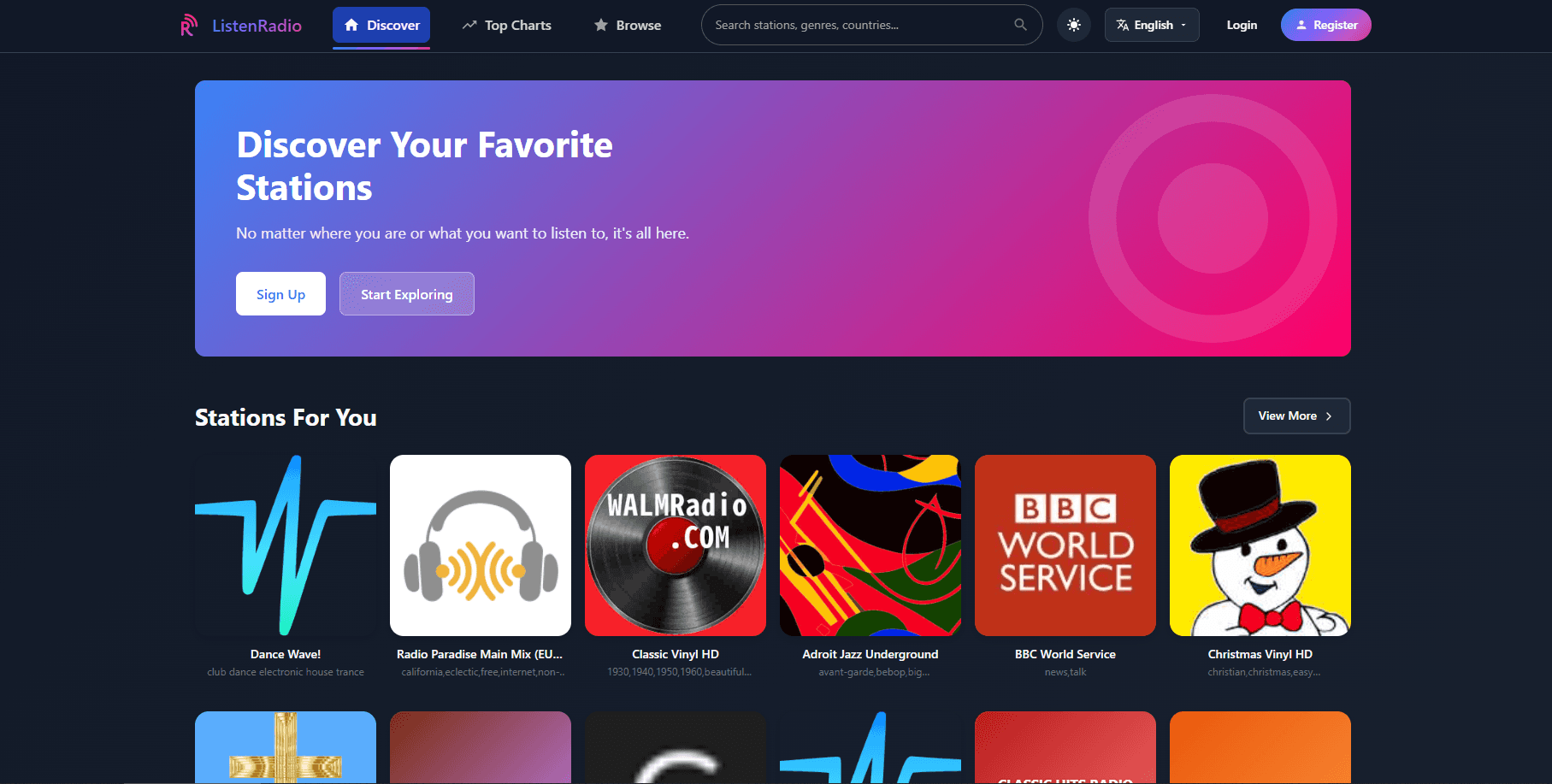 ListenRadio - Global Free Online Radio image 1