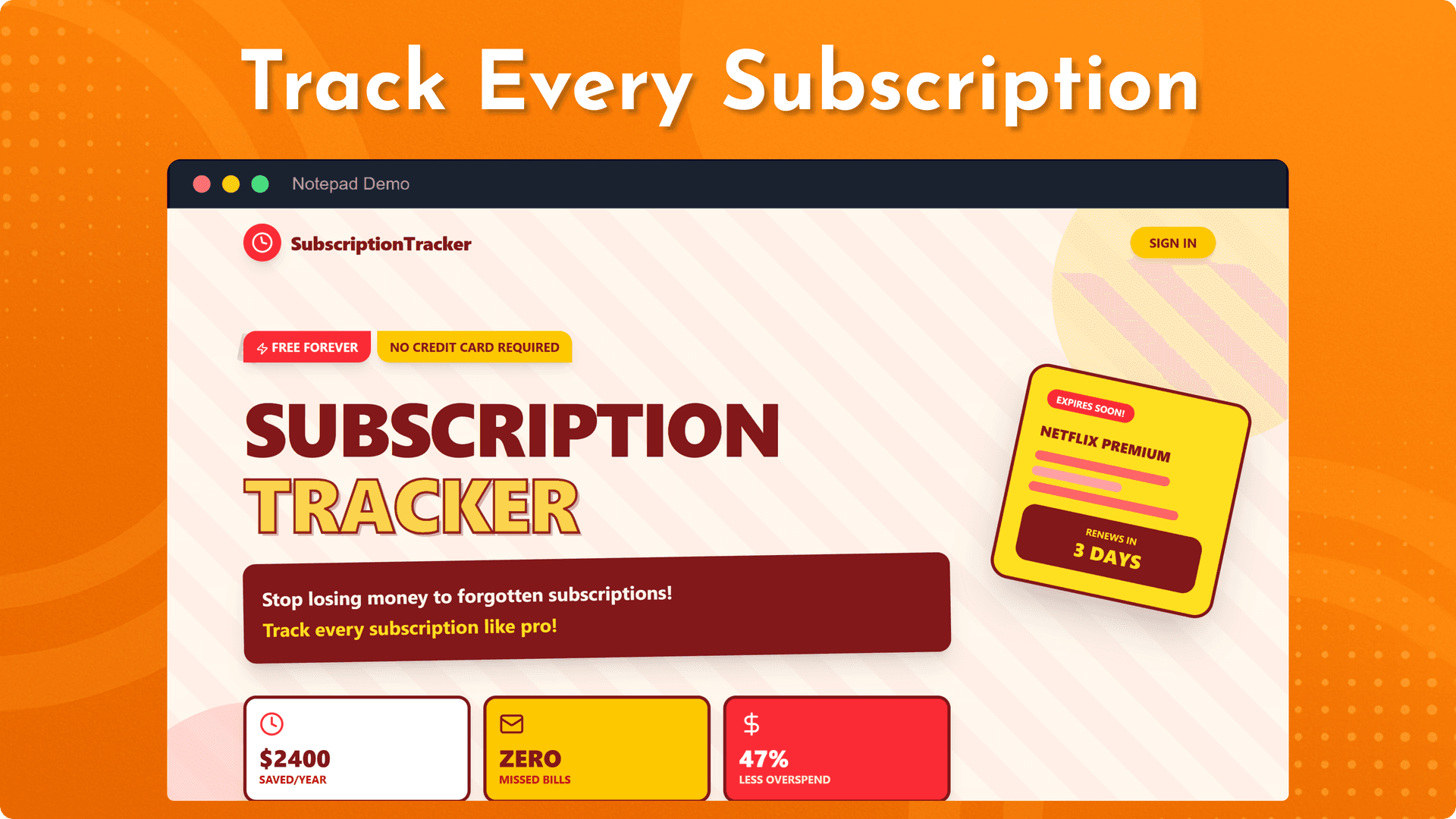 Subscription Tracker image 4