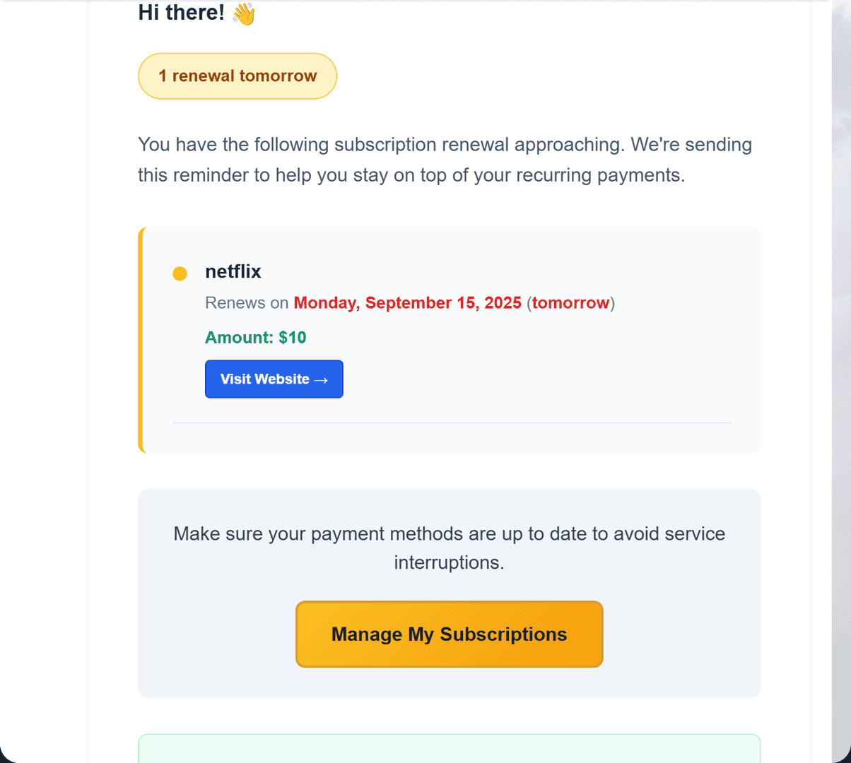 Subscription Tracker image 5