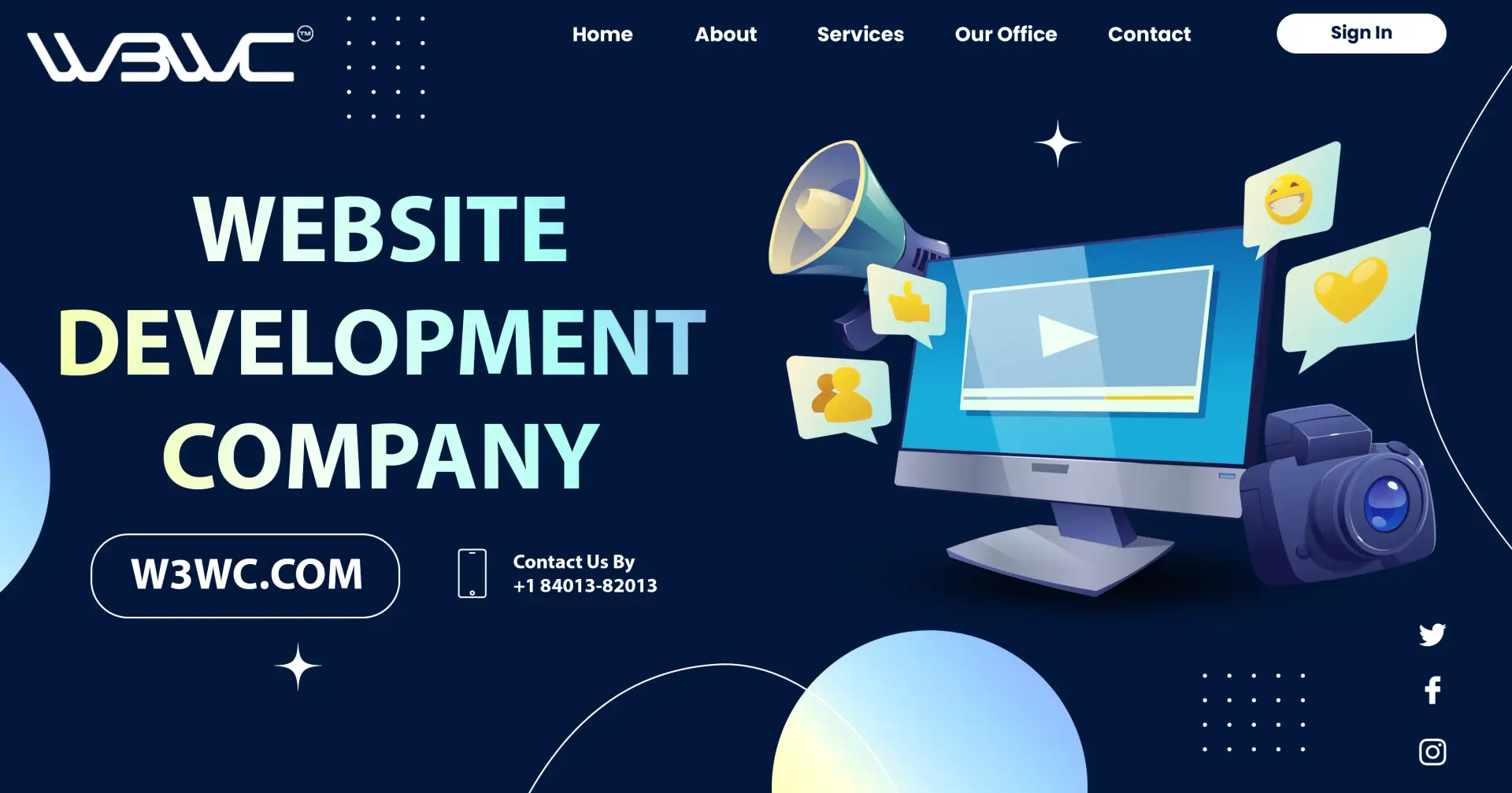 W3WC - website development company in Ludhiana