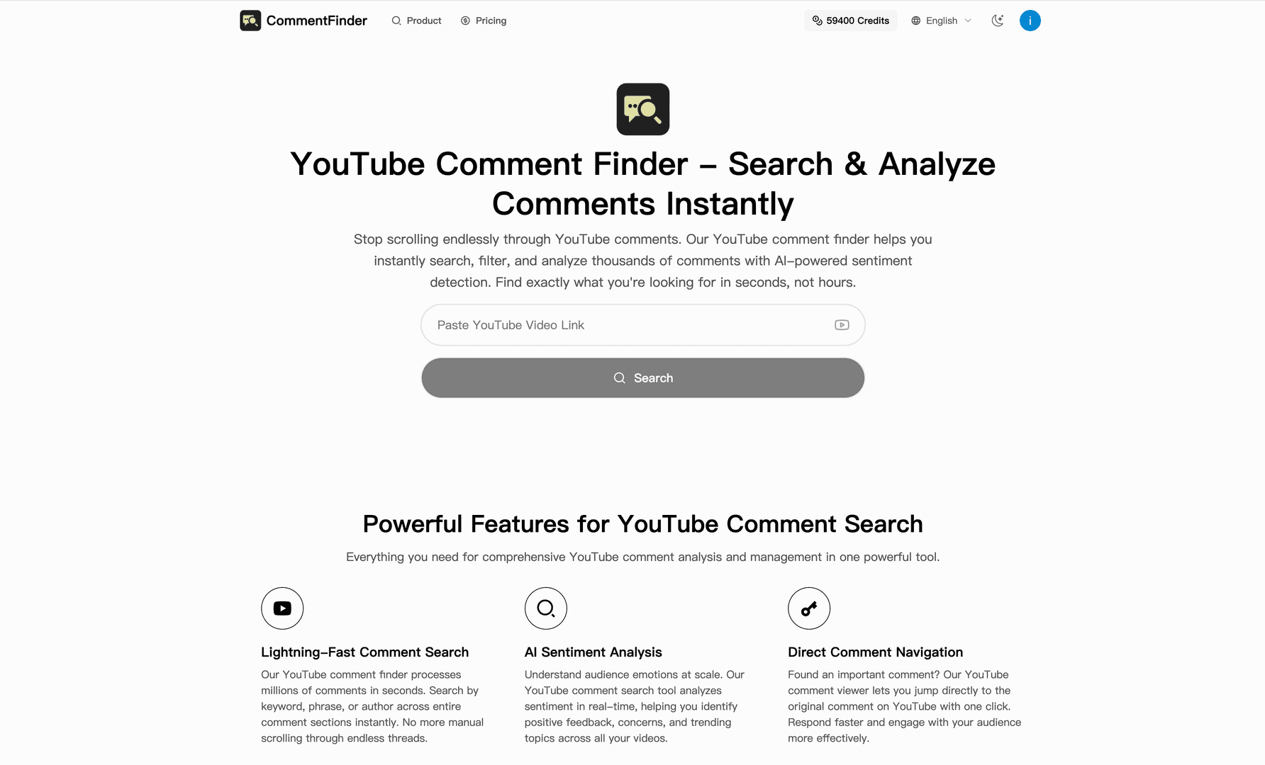 YouTube Comment Finder image 1