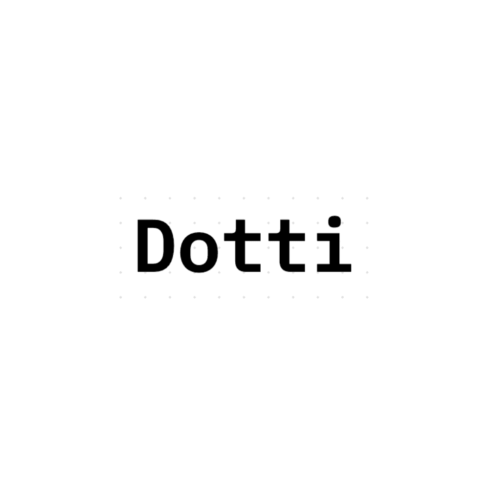 Dotti - Retro-Futuristic React UI Library