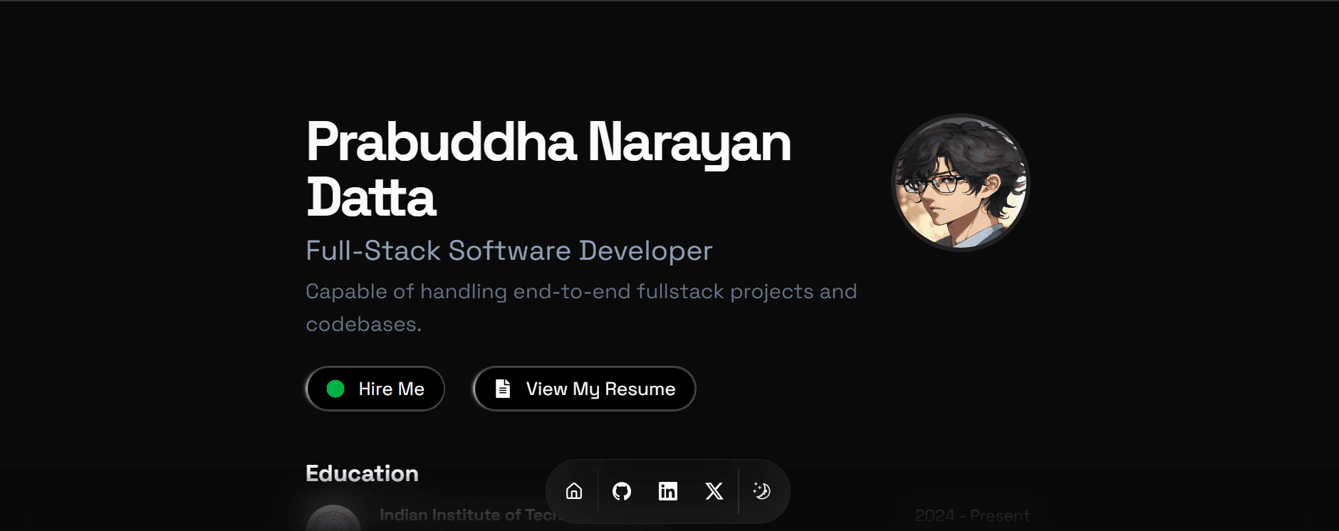 Developer Portfolio image 1