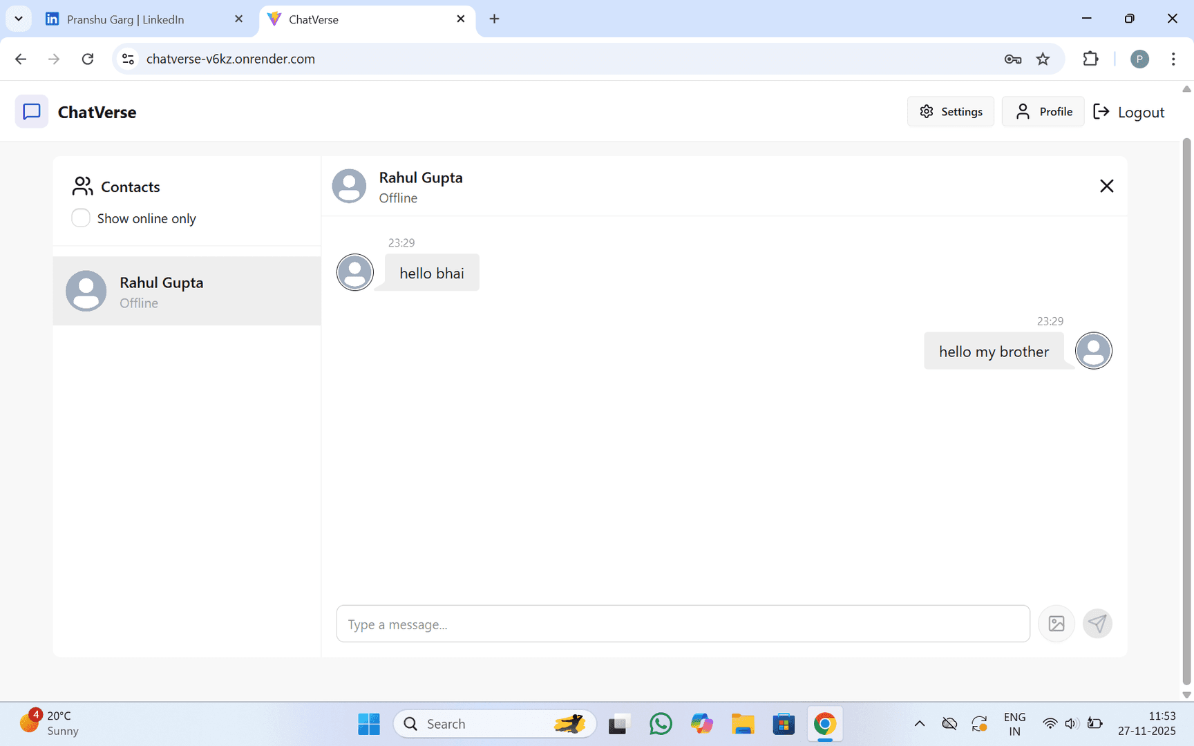 ChatVerse image 3