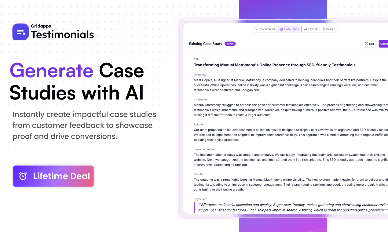 Gridapps Testimonials image 2
