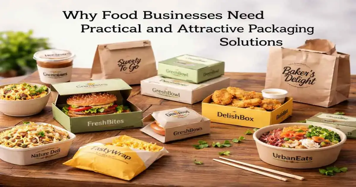Why Food Businesses Need Practical and Attractive Packaging Solutions