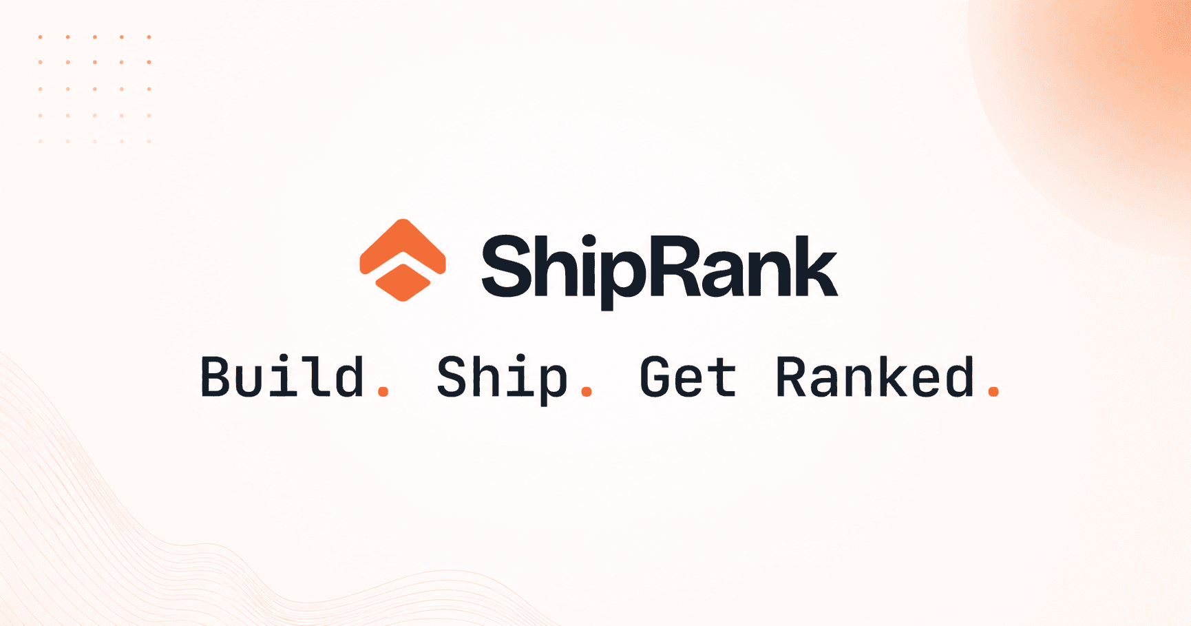 ShipRank - Build. Ship. Get Ranked. image 1