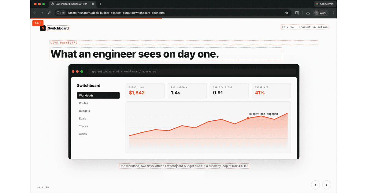 FluidDocs HTML Deck Builder image 2
